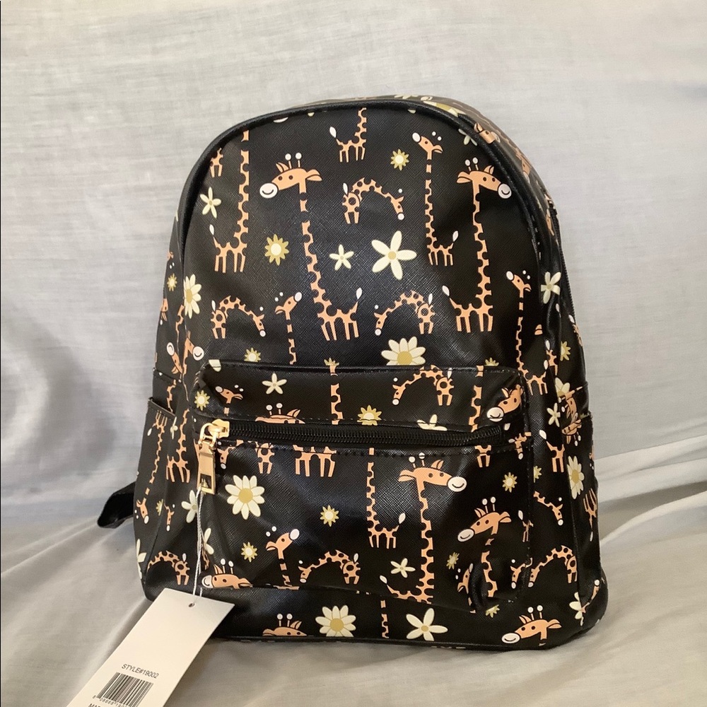 💥HP 💥 🆕 BEIGE GIRAFFE  MINI BACKPACK GIFT 🦒 - Picture 8 of 8